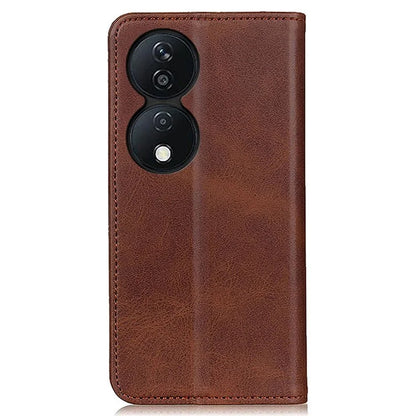 For Honor X7b 4G / Play 50 Plus 5G Split Leather Case Wallet Cover Magnetic Closing
