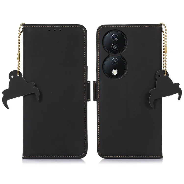 For Honor X7b 4G / Play 50 Plus 5G RFID Blocking Phone Case Stand Wallet Cover