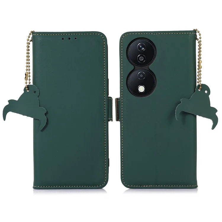 For Honor X7b 4G / Play 50 Plus 5G RFID Blocking Phone Case Stand Wallet Cover