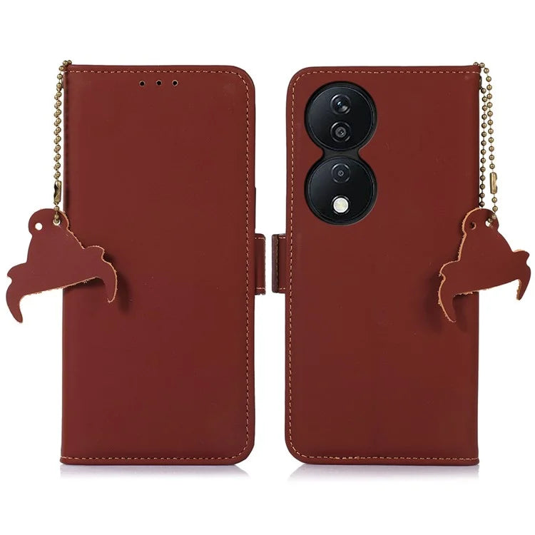 For Honor X7b 4G / Play 50 Plus 5G RFID Blocking Phone Case Stand Wallet Cover