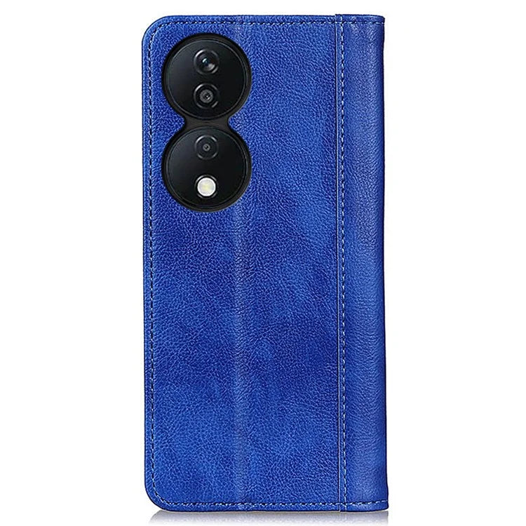 For Honor X7b 4G / Play 50 Plus 5G Litchi Texture Case Split Leather Wallet Cover