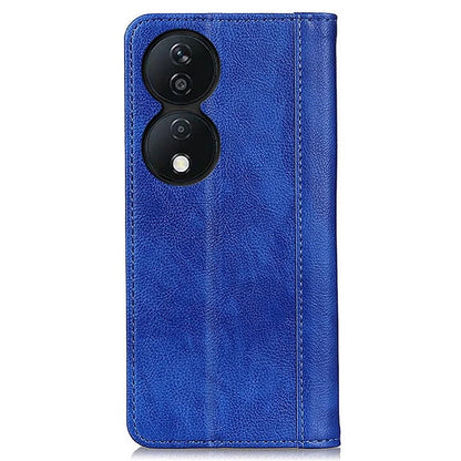For Honor X7b 4G / Play 50 Plus 5G Litchi Texture Case Split Leather Wallet Cover