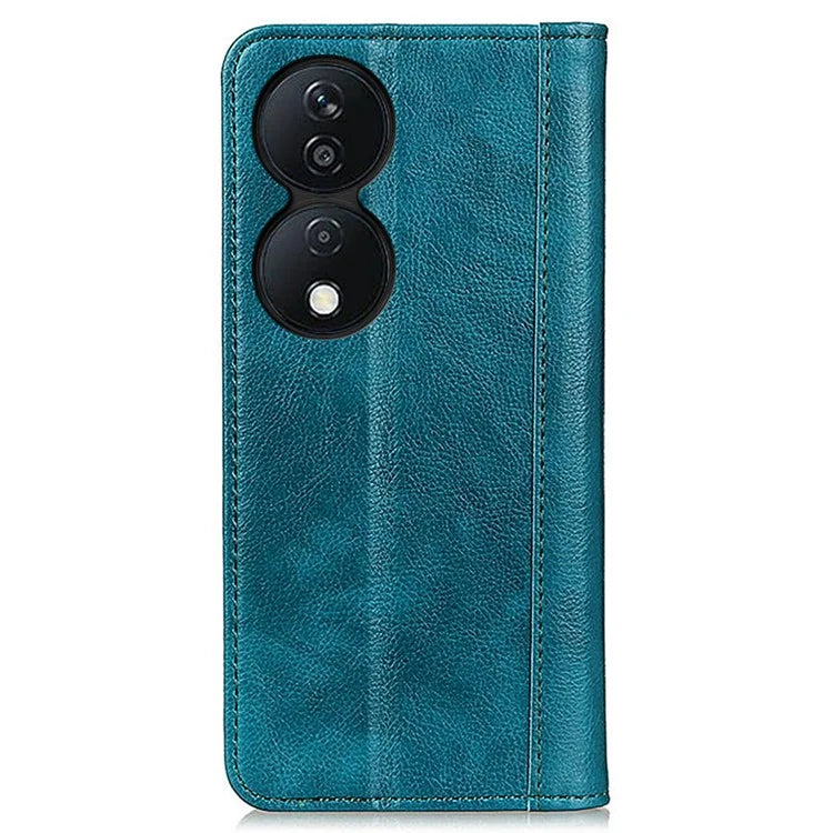 For Honor X7b 4G / Play 50 Plus 5G Litchi Texture Case Split Leather Wallet Cover