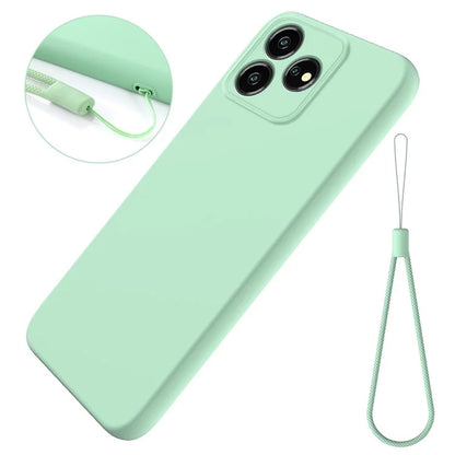 For ZTE Axon 50 Lite Cell Phone Case Liquid Silicone Back Shell