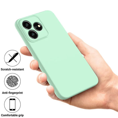 For ZTE Axon 50 Lite Cell Phone Case Liquid Silicone Back Shell