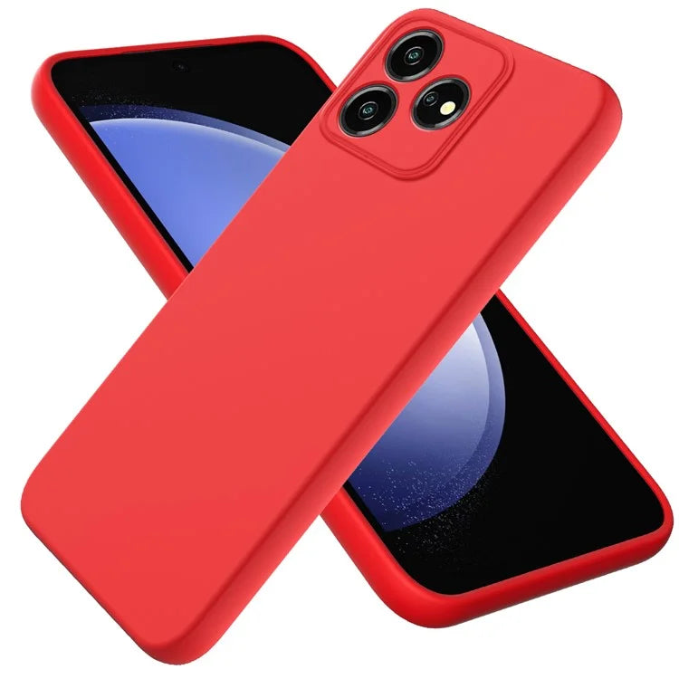 For ZTE Axon 50 Lite Cell Phone Case Liquid Silicone Back Shell
