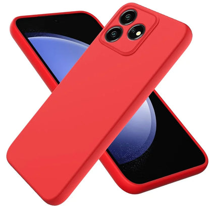 For ZTE Axon 50 Lite Cell Phone Case Liquid Silicone Back Shell