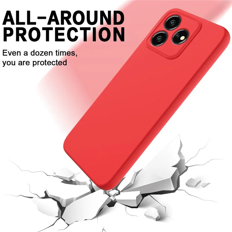 For ZTE Axon 50 Lite Cell Phone Case Liquid Silicone Back Shell