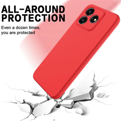 For ZTE Axon 50 Lite Cell Phone Case Liquid Silicone Back Shell