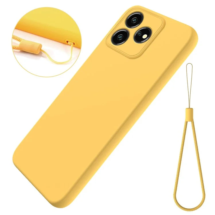 For ZTE Axon 50 Lite Cell Phone Case Liquid Silicone Back Shell