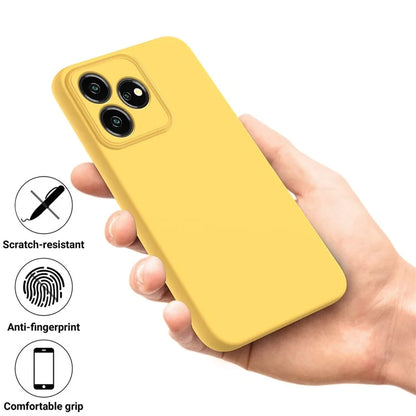 For ZTE Axon 50 Lite Cell Phone Case Liquid Silicone Back Shell