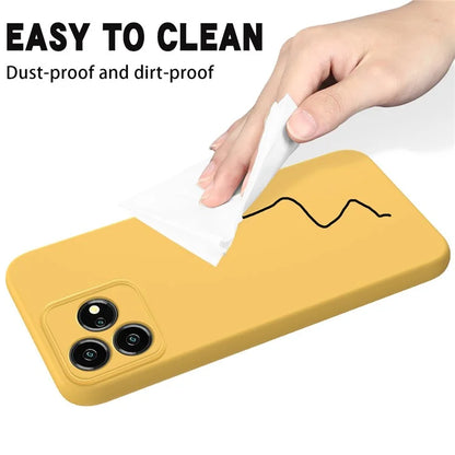 For ZTE Axon 50 Lite Cell Phone Case Liquid Silicone Back Shell