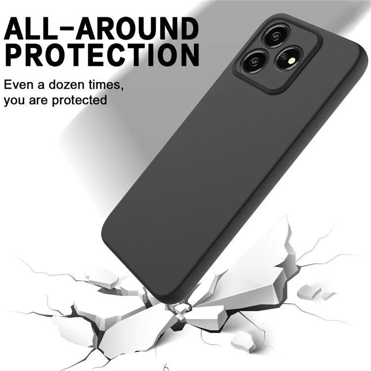For ZTE Axon 50 Lite Cell Phone Case Liquid Silicone Back Shell