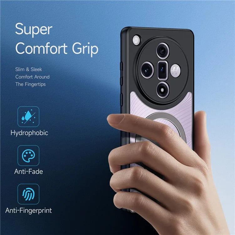 DUX DUCIS Aimo Series for Oppo Find X7 5G Magnetic Case TPU+PC Anti-Fall Phone Cover (REACH Certification)