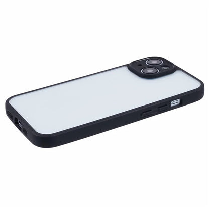 For iPhone 14 Plus Cell Phone Case HD Clear TPU+PC Back Shell