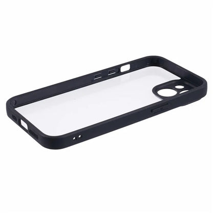 For iPhone 14 Phone Case Crystal Clear Drop-Proof Protective Cover