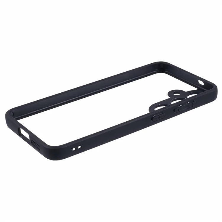 For Samsung Galaxy S24 TPU+PC Case Crystal Clear Drop-Proof Phone Protector