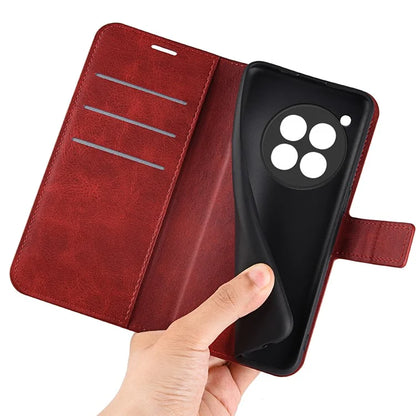 For OnePlus 12 5G PU Leather Folio Cover Magnetic Buckle Flip Phone Case Wallet