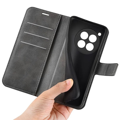 For OnePlus 12 5G PU Leather Folio Cover Magnetic Buckle Flip Phone Case Wallet