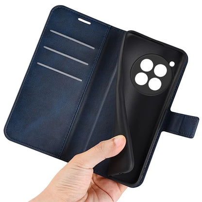 For OnePlus 12 5G PU Leather Folio Cover Magnetic Buckle Flip Phone Case Wallet