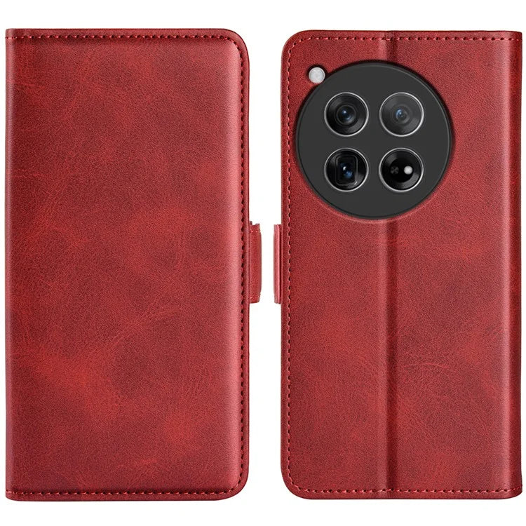 For OnePlus 12 5G Leather Flip Wallet Case Folio Stand View Phone Cover