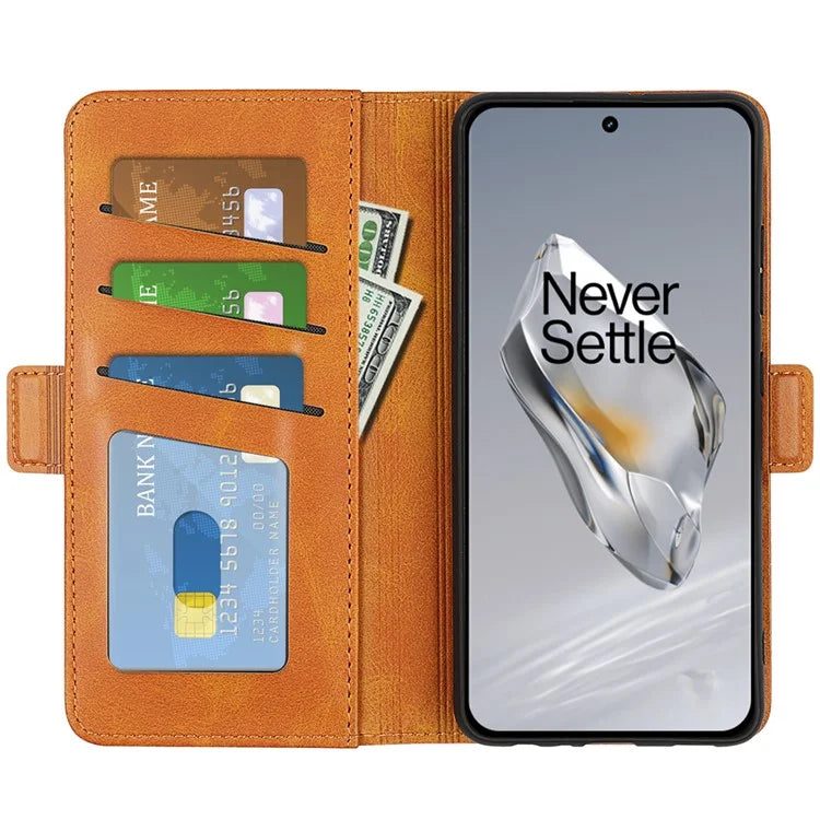 For OnePlus 12 5G Leather Flip Wallet Case Folio Stand View Phone Cover