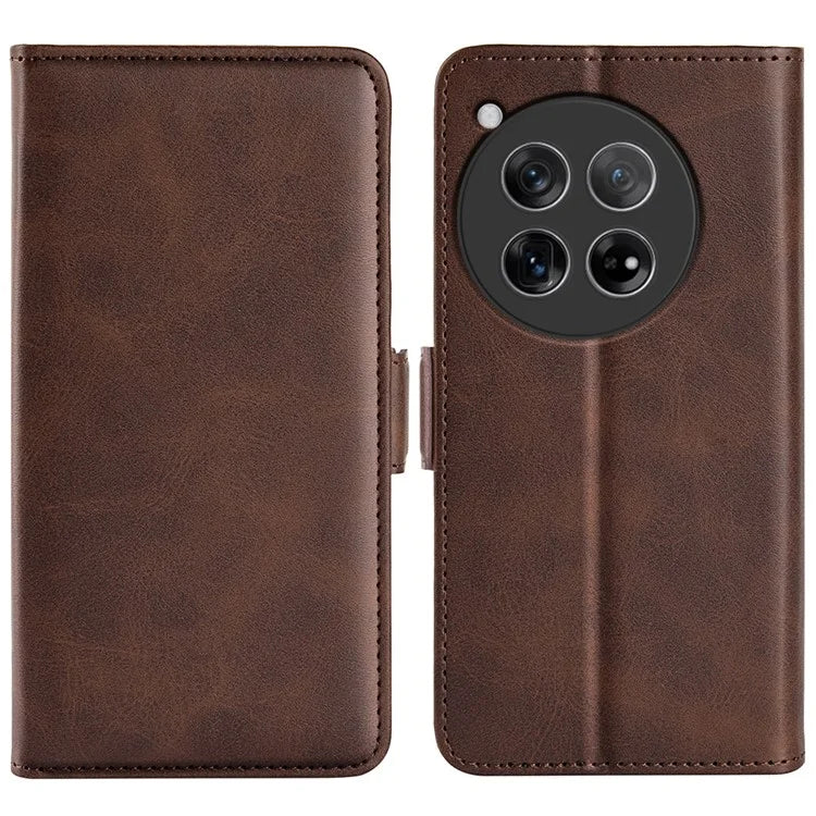 For OnePlus 12 5G Leather Flip Wallet Case Folio Stand View Phone Cover