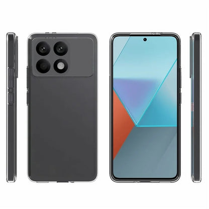 10Pcs / Pack For Xiaomi Redmi K70 5G / K70 Pro 5G Case Watermark-Free TPU Clear Phone Cover