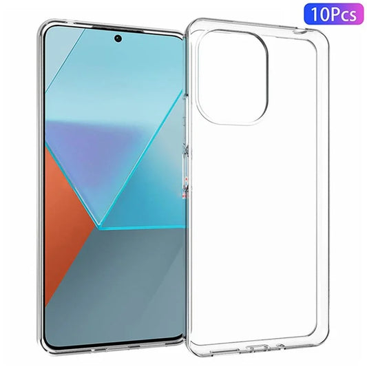 10Pcs / Pack For Xiaomi Redmi 13C 4G /  5G /  Poco C65 4G TPU Case Watermark-Free Phone Cover