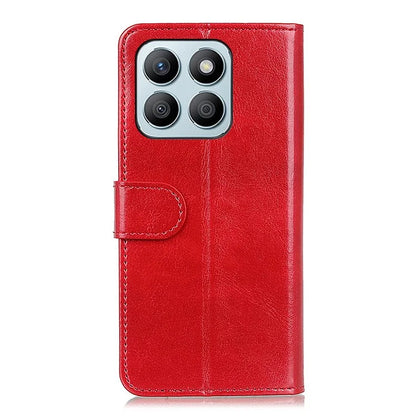 For Honor X8b 4G Case Crazy Horse Texture Leather Phone Wallet Cover