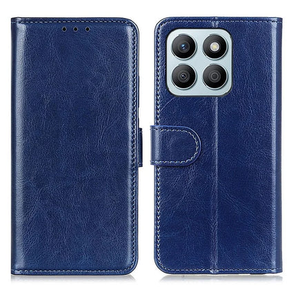 For Honor X8b 4G Case Crazy Horse Texture Leather Phone Wallet Cover