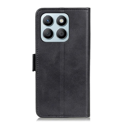 For Honor X8b 4G Phone Case Leather Wallet Side Magnetic Clasp Cover