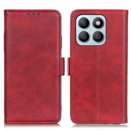 For Honor X8b 4G Phone Case Leather Wallet Side Magnetic Clasp Cover