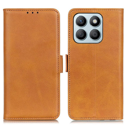 For Honor X8b 4G Phone Case Leather Wallet Side Magnetic Clasp Cover