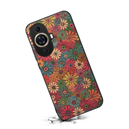 For Huawei nova 11 Phone Case Floral Flower Pattern Shockproof Cover