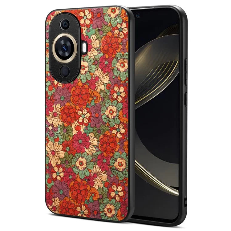 For Huawei nova 11 Phone Case Floral Flower Pattern Shockproof Cover