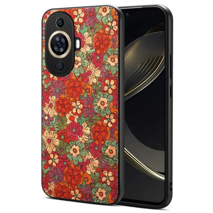 For Huawei nova 11 Phone Case Floral Flower Pattern Shockproof Cover