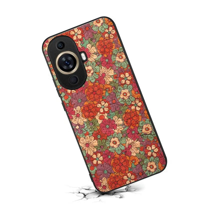 For Huawei nova 11 Phone Case Floral Flower Pattern Shockproof Cover