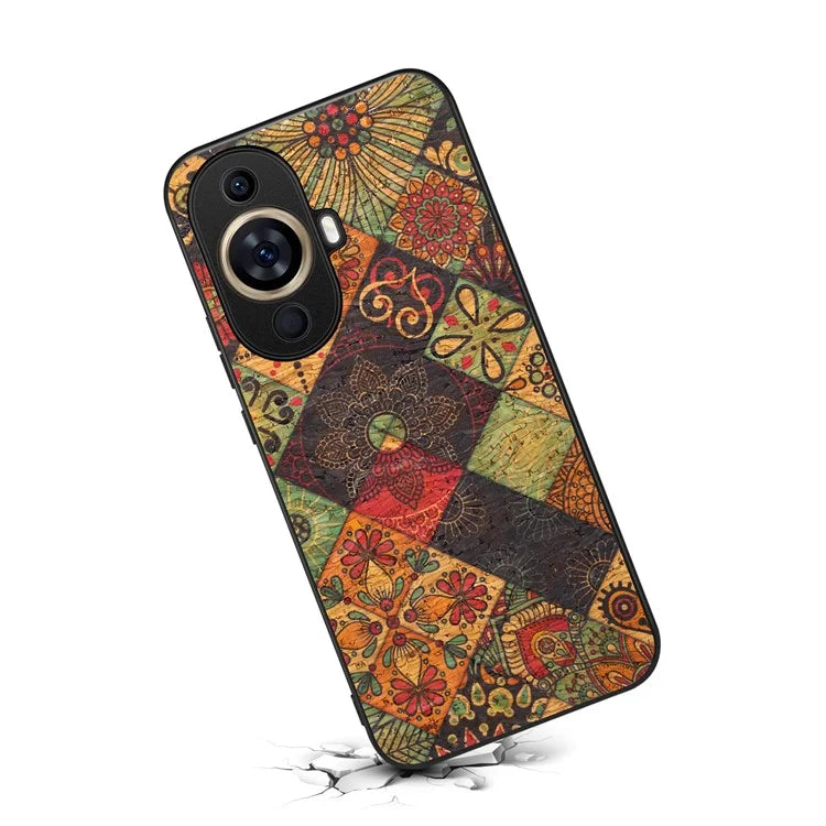 For Huawei nova 11 Pro / nova 11 Ultra Phone Case PU Leather Flower Pattern Slim Cover