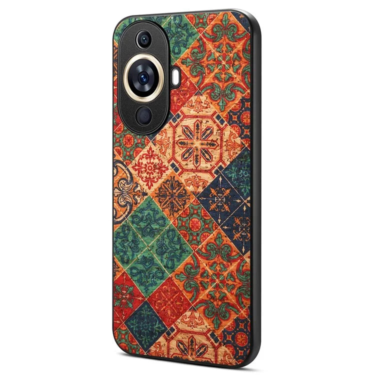 For Huawei nova 11 Pro / nova 11 Ultra Phone Case PU Leather Flower Pattern Slim Cover