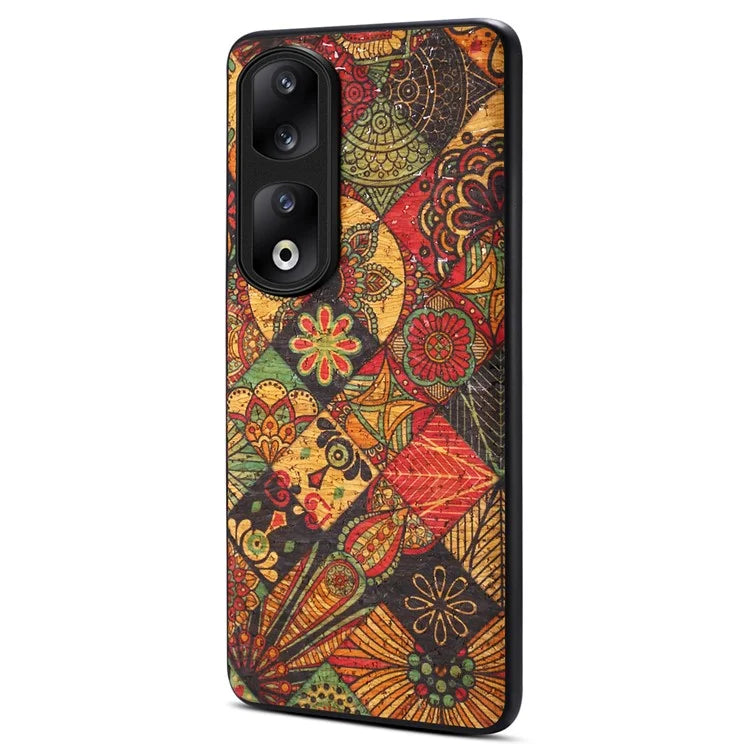 For Honor 90 Pro Phone Case Printed Flower Pattern Shockproof Cover