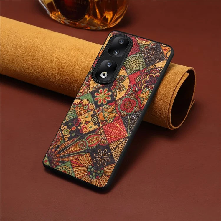 For Honor 90 Pro Phone Case Printed Flower Pattern Shockproof Cover