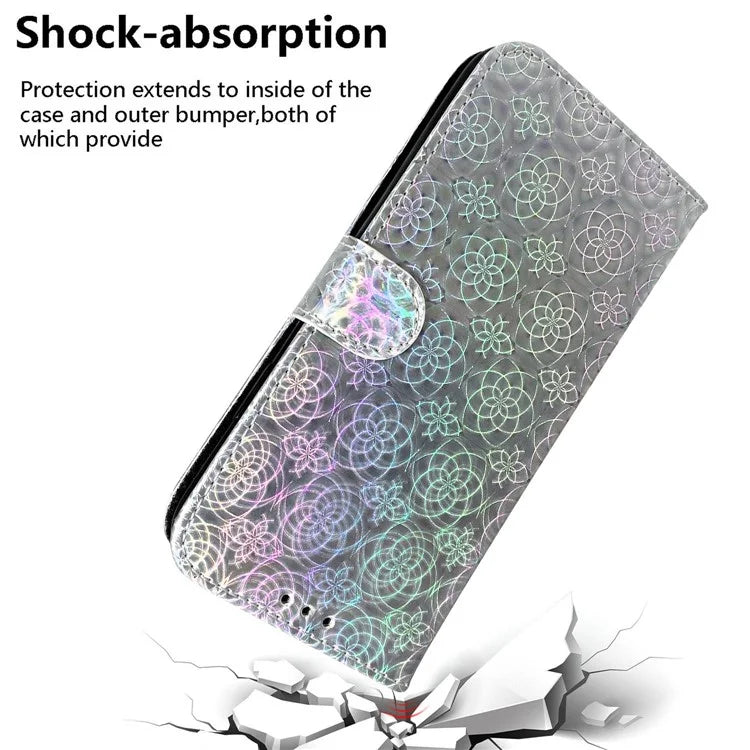 For Xiaomi Redmi Note 13 Pro+ 5G Leather Case Dazzling Flower Phone Cover