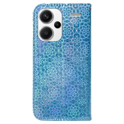 For Xiaomi Redmi Note 13 Pro+ 5G Leather Case Dazzling Flower Phone Cover