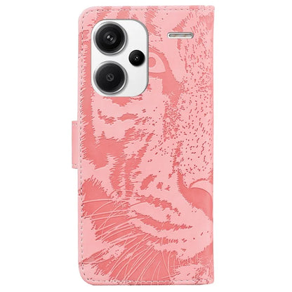 For Xiaomi Redmi Note 13 Pro+ 5G Wallet Case Tiger Pattern Leather Stand Feature Flip Phone Cover