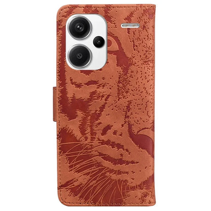 For Xiaomi Redmi Note 13 Pro+ 5G Wallet Case Tiger Pattern Leather Stand Feature Flip Phone Cover