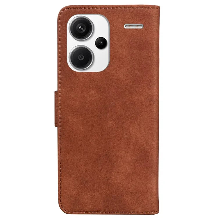 For Xiaomi Redmi Note 13 Pro+ 5G Wallet Case Butterfly Pattern Design PU Leather Phone Cover
