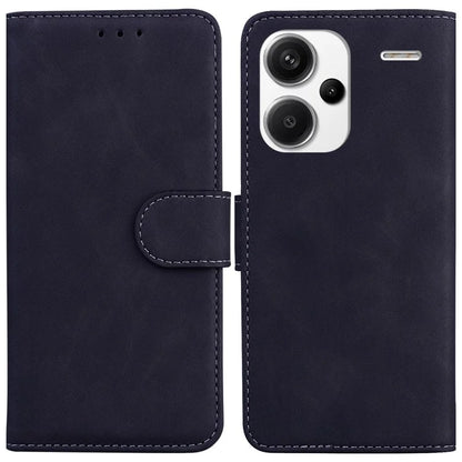 For Xiaomi Redmi Note 13 Pro+ 5G Case Solid Color Leather Phone Cover Stand Card Holder