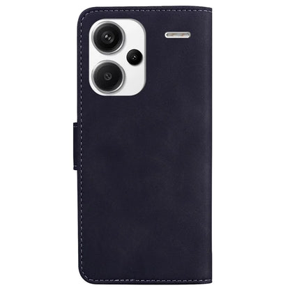 For Xiaomi Redmi Note 13 Pro+ 5G Case Solid Color Leather Phone Cover Stand Card Holder