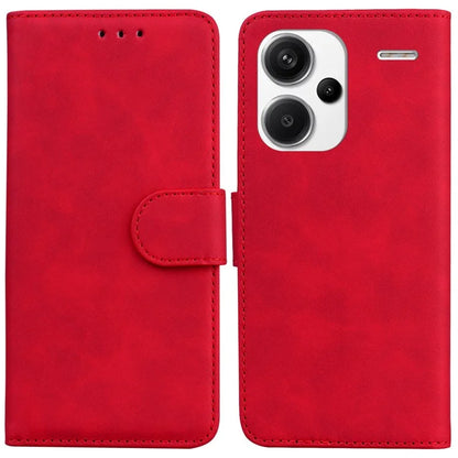 For Xiaomi Redmi Note 13 Pro+ 5G Case Solid Color Leather Phone Cover Stand Card Holder